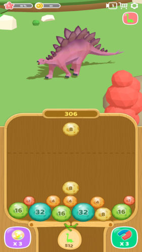恐龙2048手游正式版游戏截图2