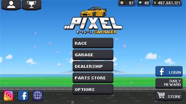 像素赛车手2023最新版(Pixel Car Racer)游戏截图5